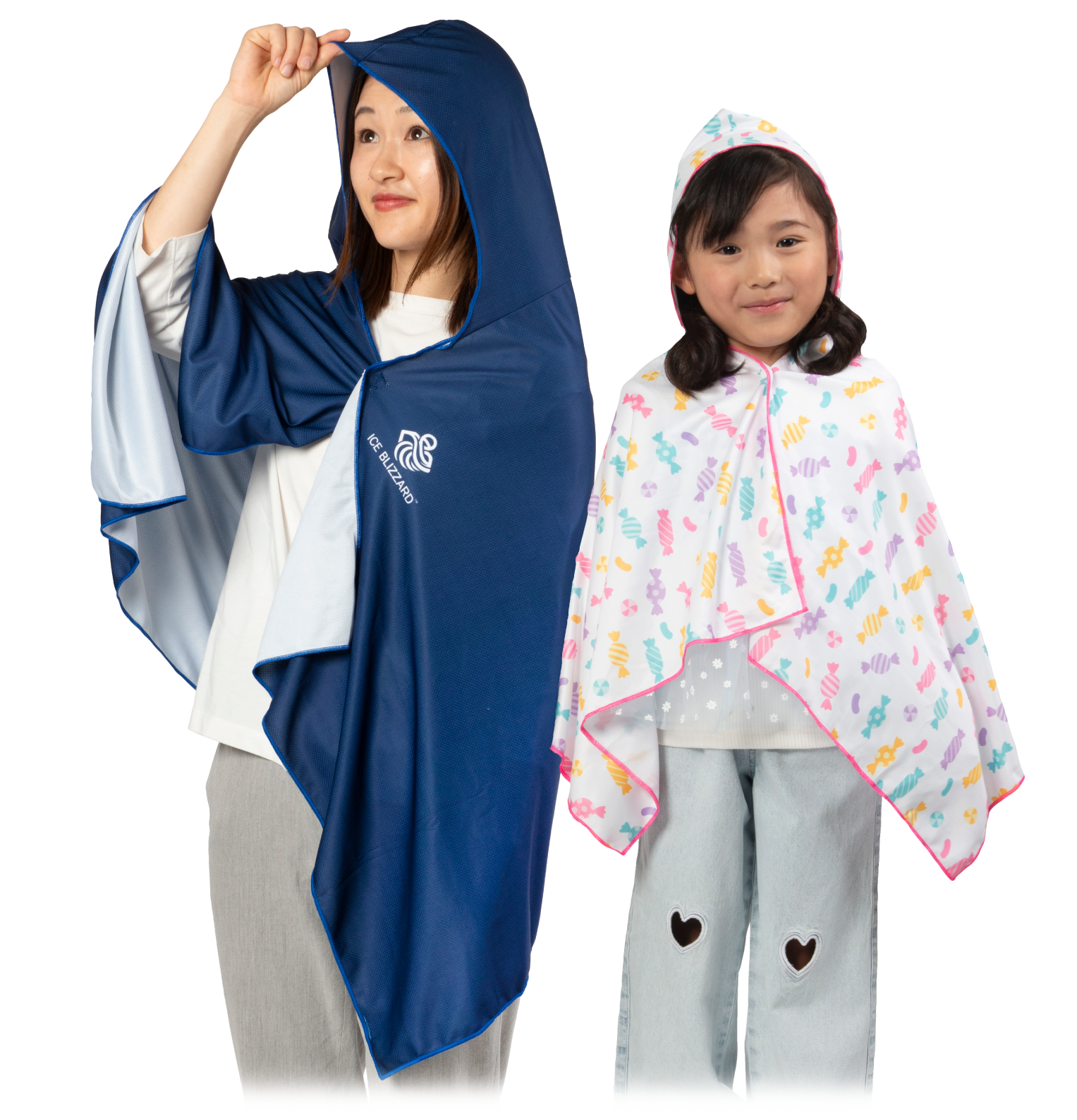 親子で使えるICE BLIZZARD PONCHO